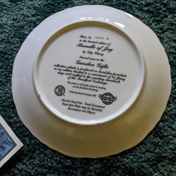 Bundle of joy. Vintage plate - Picture 2 of 4